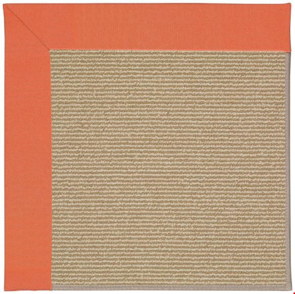 Capel Rugs Creative Concepts Sisal - Canvas Melon (817) Rectangle 10' x 10' Area Rug