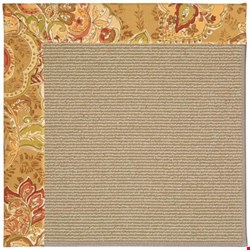 Capel Rugs Creative Concepts Sisal - Tuscan Vine Adobe (830) Rectangle 10' x 10' Area Rug