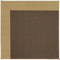 Capel Rugs Creative Concepts Java Sisal - Canvas Brass (180) Octagon 6' x 6' Area Rug