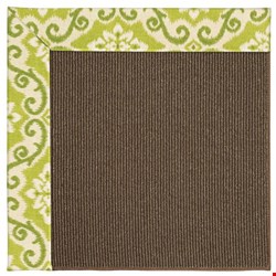 Capel Rugs Creative Concepts Java Sisal - Shoreham Kiwi (220) Octagon 6' x 6' Area Rug