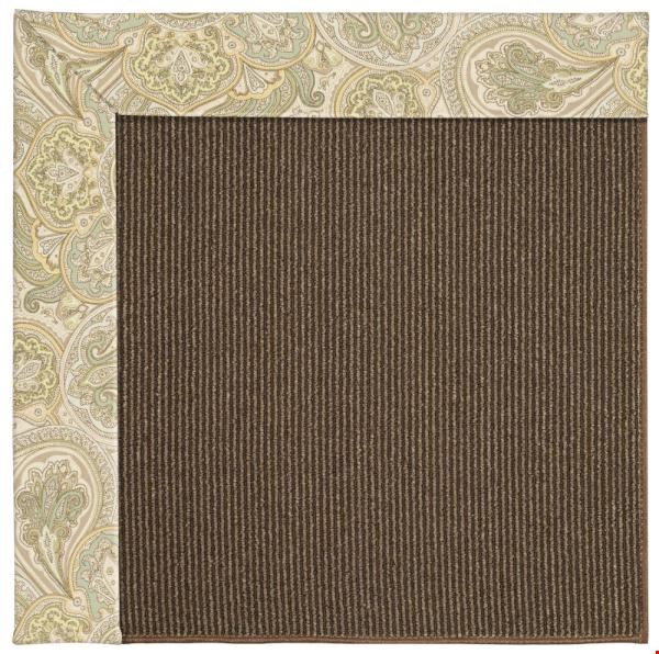 Capel Rugs Creative Concepts Java Sisal - Paddock Shawl Mineral (310) Octagon 6' x 6' Area Rug