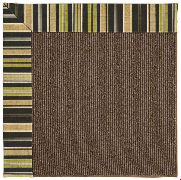 Capel Rugs Creative Concepts Java Sisal - Vera Cruz Coal (350) Octagon 8' x 8' Area Rug