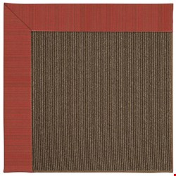 Capel Rugs Creative Concepts Java Sisal - Vierra Cherry (560) Octagon 12' x 12' Area Rug