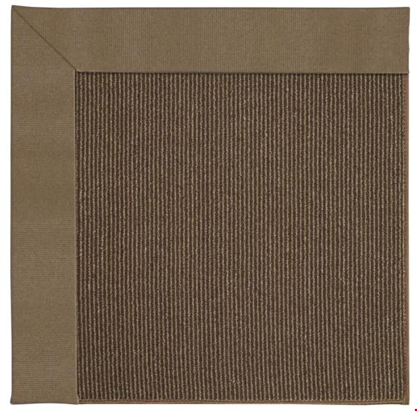 Capel Rugs Creative Concepts Java Sisal - Canvas Cocoa (747) Octagon 12' x 12' Area Rug