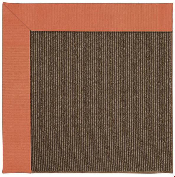 Capel Rugs Creative Concepts Java Sisal - Canvas Melon (817) Runner 2' 6" x 8' Area Rug