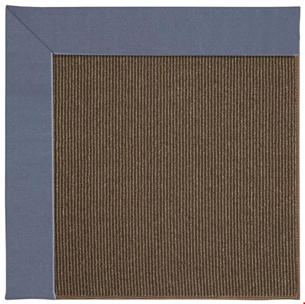 Capel Rugs Creative Concepts Java Sisal - Canvas Sapphire Blue (487) Runner 2' 6" x 10' Area Rug