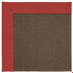 Capel Rugs Creative Concepts Java Sisal - Dupione Crimson (575) Runner 2' 6