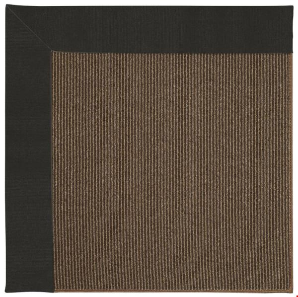 Capel Rugs Creative Concepts Java Sisal - Canvas Black (314) Runner 2' 6" x 12' Area Rug