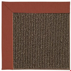 Capel Rugs Creative Concepts Java Sisal - Canvas Brick (850) Rectangle 4' x 4' Area Rug