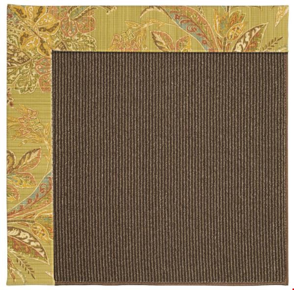 Capel Rugs Creative Concepts Java Sisal - Cayo Vista Tea Leaf (210) Rectangle 4' x 6' Area Rug