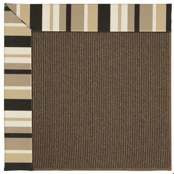 Capel Rugs Creative Concepts Java Sisal - Granite Stripe (335) Rectangle 4' x 6' Area Rug