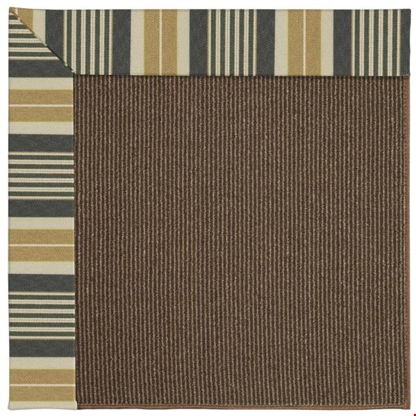 Capel Rugs Creative Concepts Java Sisal - Long Hill Ebony (340) Rectangle 4' x 6' Area Rug