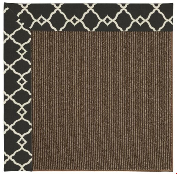 Capel Rugs Creative Concepts Java Sisal - Arden Black (346) Rectangle 4' x 6' Area Rug