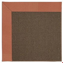Capel Rugs Creative Concepts Java Sisal - Canvas Persimmon (847) Rectangle 4' x 6' Area Rug