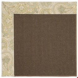 Capel Rugs Creative Concepts Java Sisal - Paddock Shawl Mineral (310) Rectangle 5' x 8' Area Rug