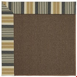 Capel Rugs Creative Concepts Java Sisal - Long Hill Ebony (340) Rectangle 5' x 8' Area Rug