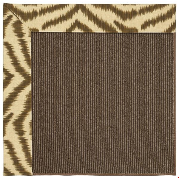 Capel Rugs Creative Concepts Java Sisal - Couture King Chestnut (756) Rectangle 5' x 8' Area Rug