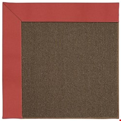 Capel Rugs Creative Concepts Java Sisal - Canvas Paprika (517) Rectangle 6' x 6' Area Rug