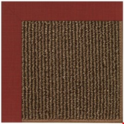 Capel Rugs Creative Concepts Java Sisal - Dupione Henna (585) Rectangle 7' x 9' Area Rug