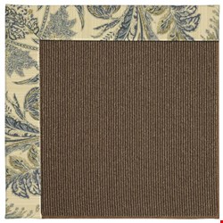 Capel Rugs Creative Concepts Java Sisal - Cayo Vista Ocean (425) Rectangle 9' x 12' Area Rug