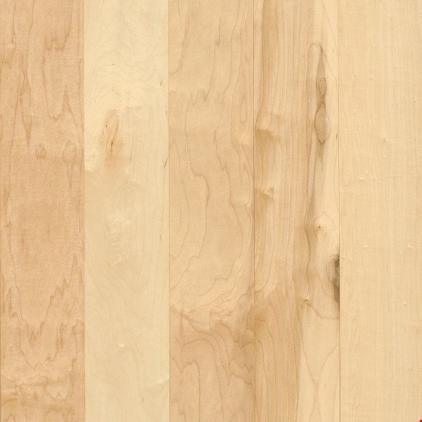 Armstrong Prime Harvest Maple Solid Wide Plank: Natural 3/4" x 5" Solid Maple Hardwood APM5400
