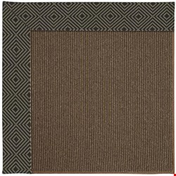 Capel Rugs Creative Concepts Java Sisal - Fortune Lava (394) Rectangle 10' x 10' Area Rug