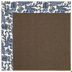 Capel Rugs Creative Concepts Java Sisal - Batik Indigo (415) Rectangle 10' x 10' Area Rug
