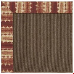 Capel Rugs Creative Concepts Java Sisal - Java Journey Henna (580) Rectangle 10' x 14' Area Rug