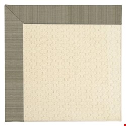 Capel Rugs Creative Concepts Sugar Mountain - Vierra Graphite (320) Octagon 4' x 4' Area Rug