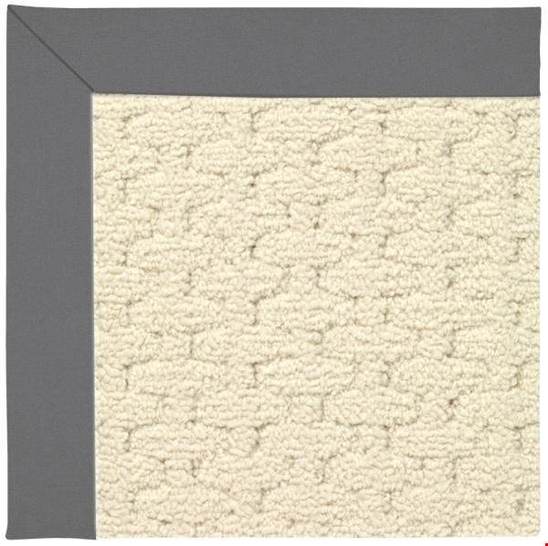 Capel Rugs Creative Concepts Sugar Mountain - Canvas Charcoal (355) Octagon 4' x 4' Area Rug