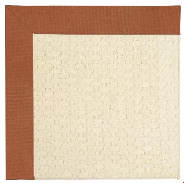 Capel Rugs Creative Concepts Sugar Mountain - Canvas Rust (837) Octagon 6' x 6' Area Rug