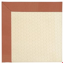 Capel Rugs Creative Concepts Sugar Mountain - Canvas Persimmon (847) Octagon 10' x 10' Area Rug