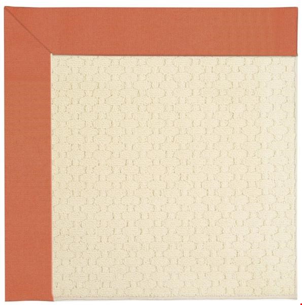 Capel Rugs Creative Concepts Sugar Mountain - Canvas Melon (817) Rectangle 6' x 6' Area Rug
