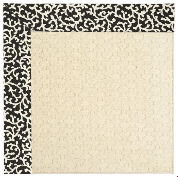Capel Rugs Creative Concepts Sugar Mountain - Coral Cascade Ebony (385) Rectangle 7' x 9' Area Rug