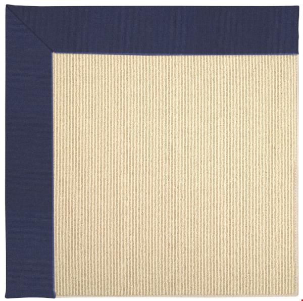 Capel Rugs Creative Concepts Beach Sisal - Canvas Royal Navy (467) Octagon 6' x 6' Area Rug