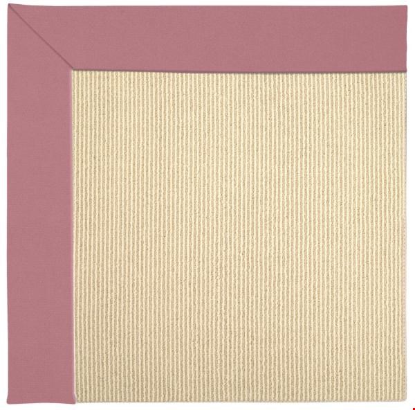 Capel Rugs Creative Concepts Beach Sisal - Canvas Coral (505) Octagon 6' x 6' Area Rug