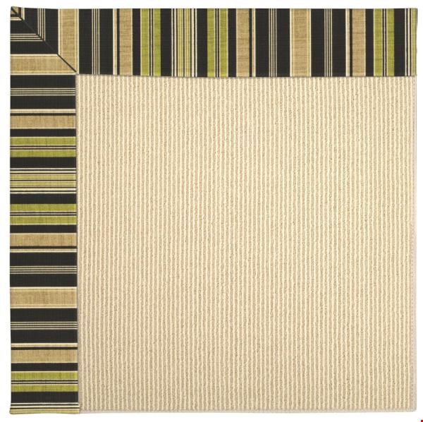 Capel Rugs Creative Concepts Beach Sisal - Vera Cruz Coal (350) Octagon 8' x 8' Area Rug
