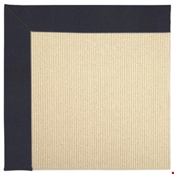 Capel Rugs Creative Concepts Beach Sisal - Canvas Navy (497) Octagon 8' x 8' Area Rug
