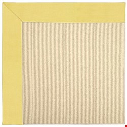 Capel Rugs Creative Concepts Beach Sisal - Canvas Buttercup (127) Octagon 10' x 10' Area Rug
