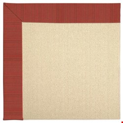 Capel Rugs Creative Concepts Beach Sisal - Vierra Cherry (560) Octagon 10' x 10' Area Rug