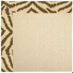 Capel Rugs Creative Concepts Beach Sisal - Couture King Chestnut (756) Octagon 10' x 10' Area Rug