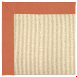 Capel Rugs Creative Concepts Beach Sisal - Canvas Melon (817) Octagon 10' x 10' Area Rug