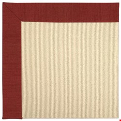 Capel Rugs Creative Concepts Beach Sisal - Canvas Cherry (537) Runner 2' 6