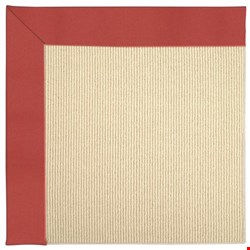 Capel Rugs Creative Concepts Beach Sisal - Canvas Paprika (517) Rectangle 4' x 4' Area Rug