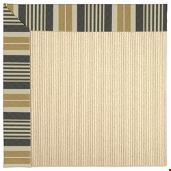 Capel Rugs Creative Concepts Beach Sisal - Long Hill Ebony (340) Rectangle 5' x 8' Area Rug