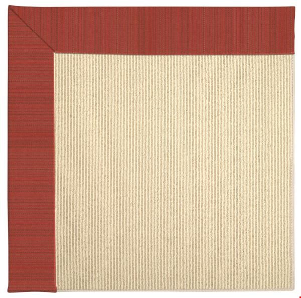 Capel Rugs Creative Concepts Beach Sisal - Vierra Cherry (560) Rectangle 6' x 6' Area Rug