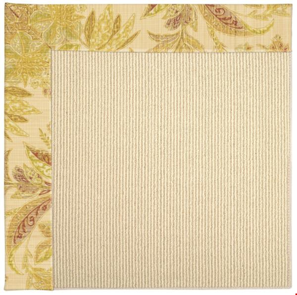 Capel Rugs Creative Concepts Beach Sisal - Cayo Vista Sand (710) Rectangle 6' x 6' Area Rug