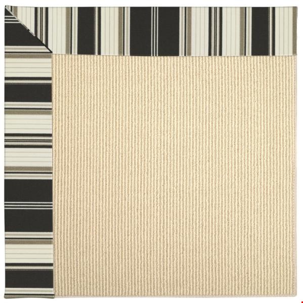 Capel Rugs Creative Concepts Beach Sisal - Down The Lane Ebony (370) Rectangle 7' x 9' Area Rug