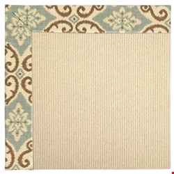 Capel Rugs Creative Concepts Beach Sisal - Shoreham Spray (410) Rectangle 7' x 9' Area Rug