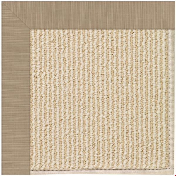 Capel Rugs Creative Concepts Beach Sisal - Dupione Sand (725) Rectangle 7' x 9' Area Rug
